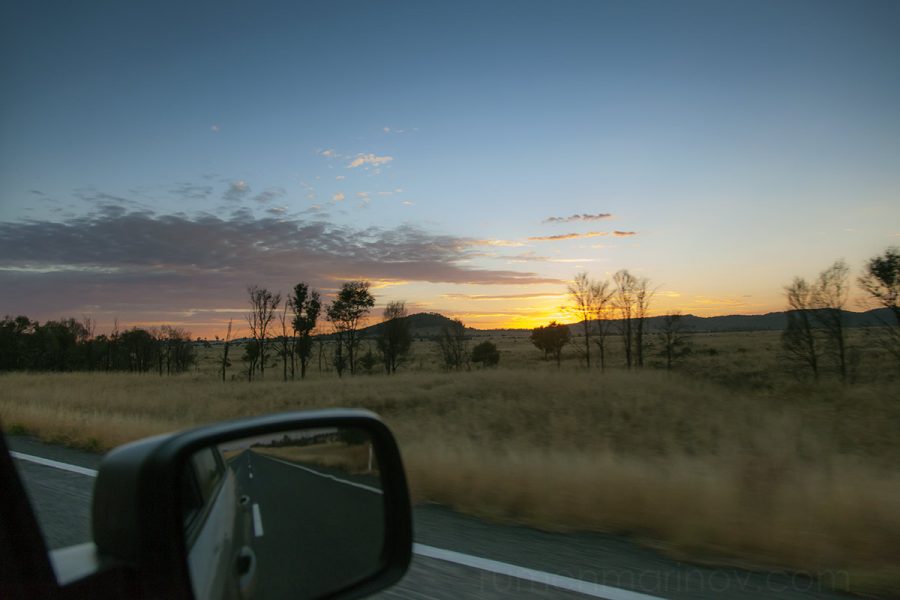 Here comes the sun.