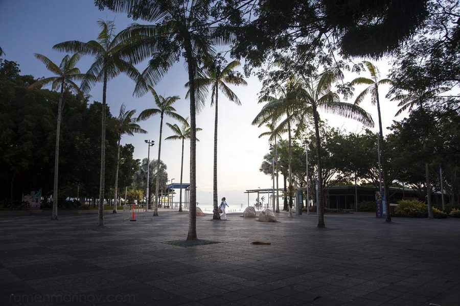 This is early morning Cairns.