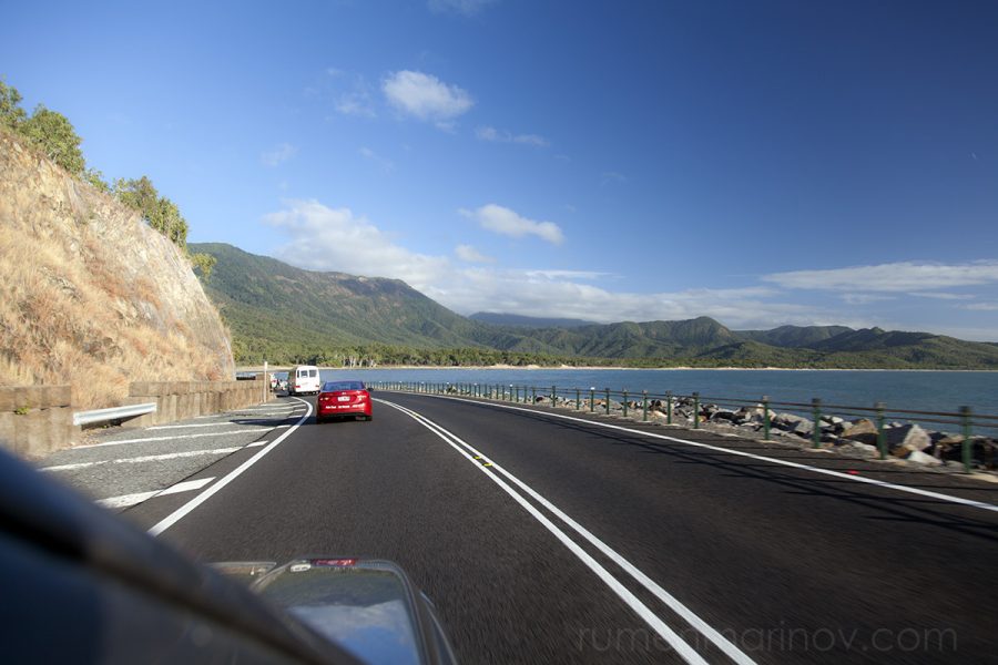 The drive out of Cairns is quite picturesque.
