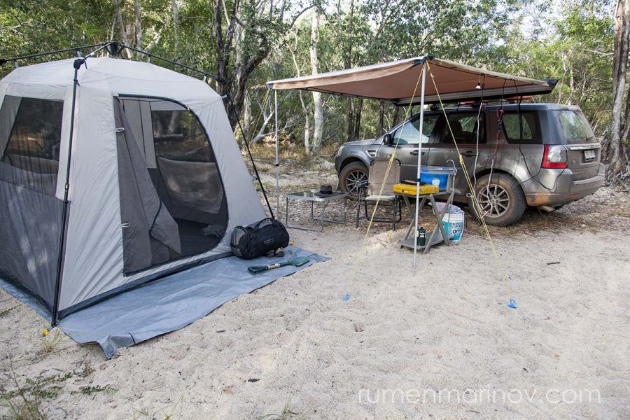 My camp just out of Coen.