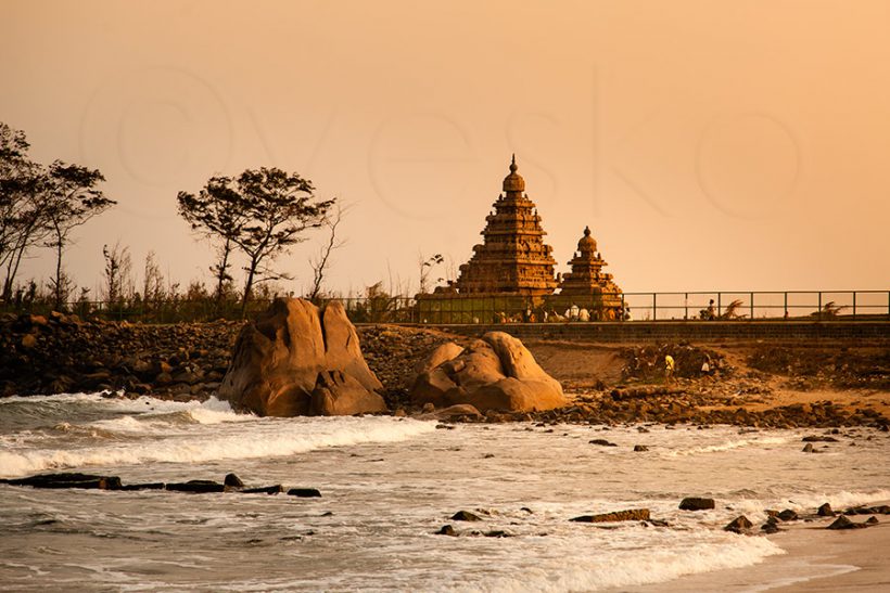 I can see a temple.