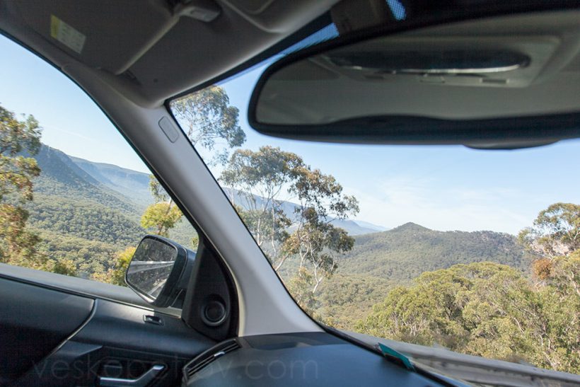 The beautiful Blue Mountains.