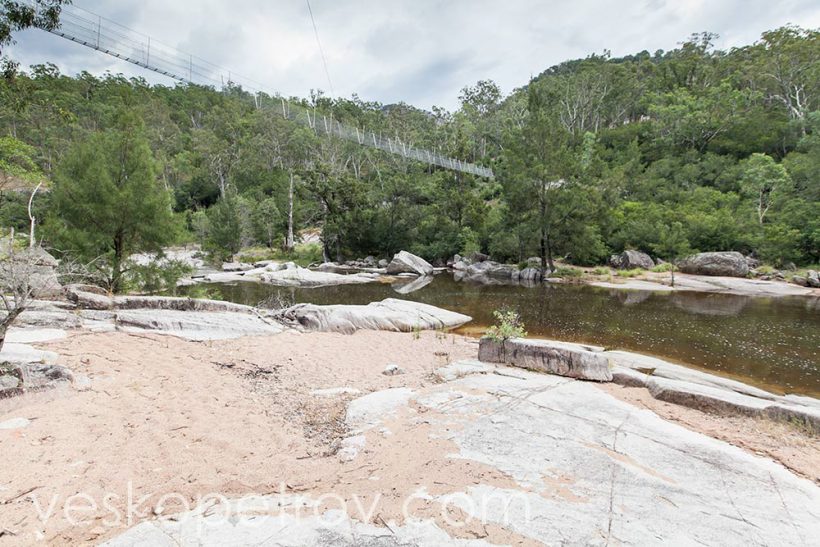 Nice rock pool for swimming.