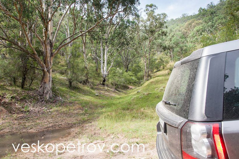 This is the next day. The fire trail to Jenolan Caves Road.