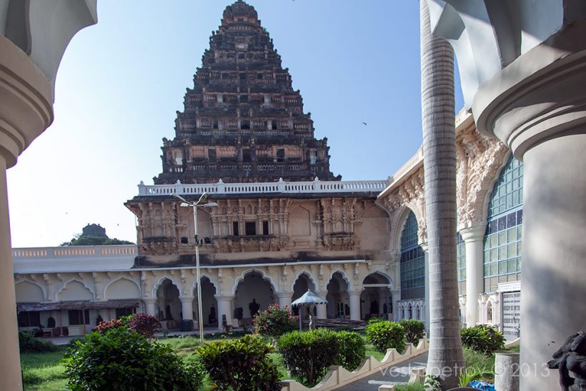 Inside the palace.
