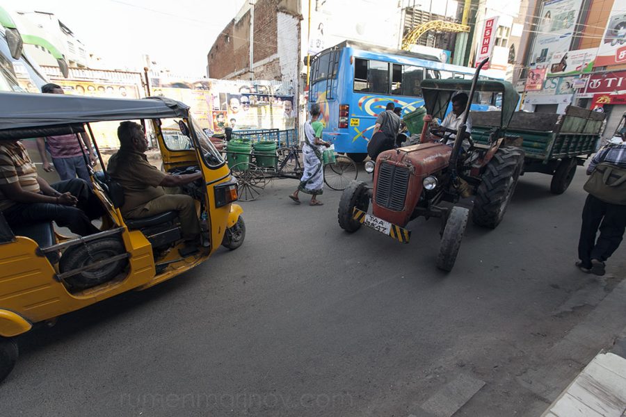On the streets of Madurai.