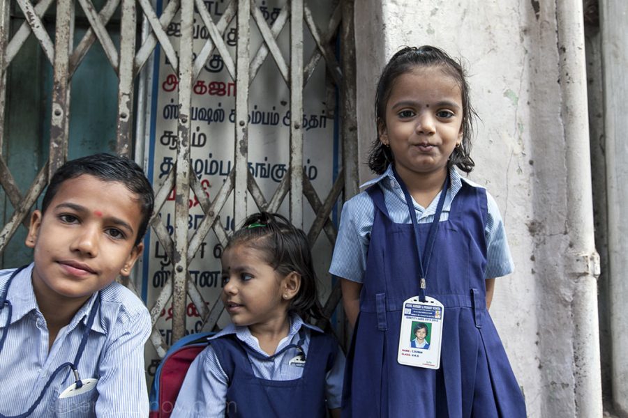 Madurai school children.