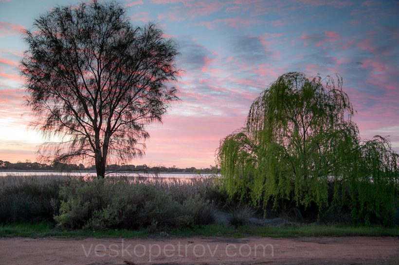 Lake Cullulleraine - a nice and happy place.