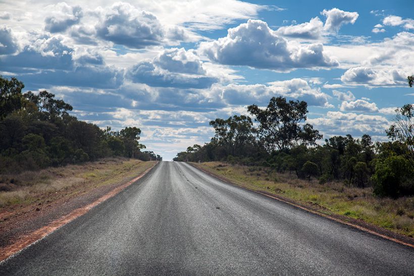 Yes, give me the open road... with the contrasty clouds.