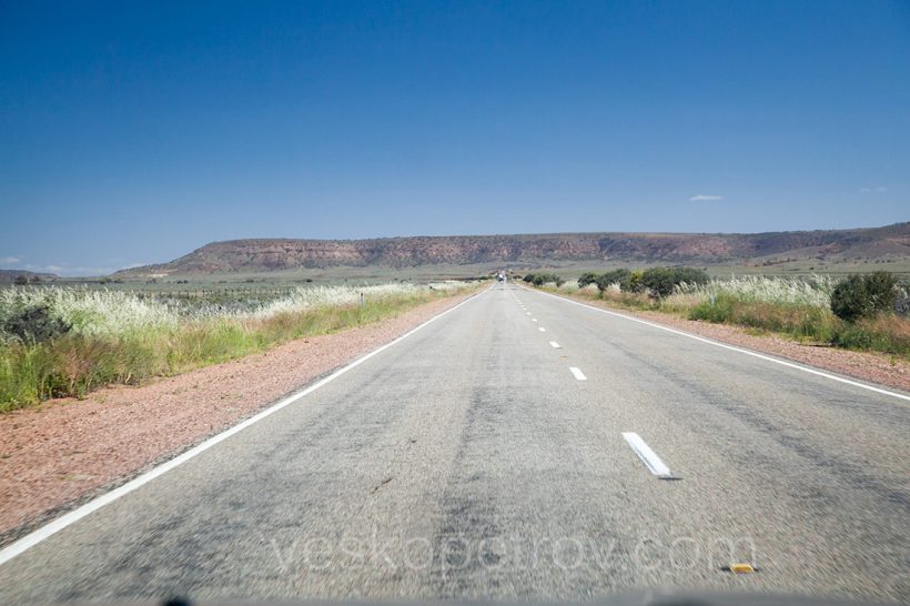 ... and more driving.