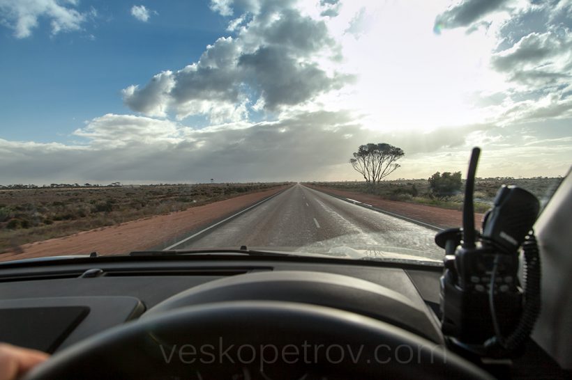 It's actually pretty straight.