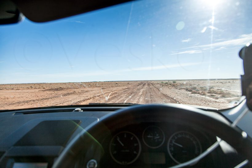 I'm out of Simpson Desert, but soon will encounter Sturt Stony Desert.