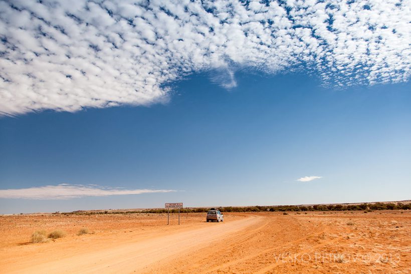 I cross into the Northern Territory.