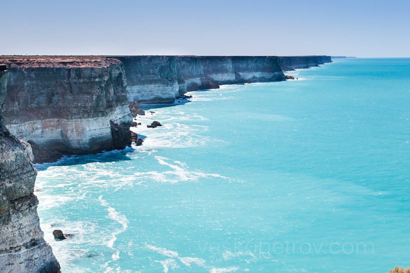 The Great Australian Bight - looking to the left.