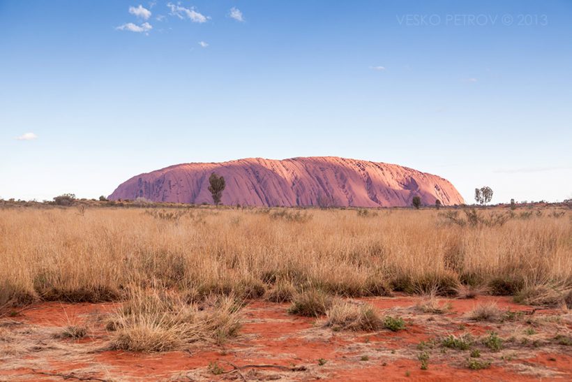 Now, this is Uluru. I will remember forever, that the it could glow pink in the setting sun.