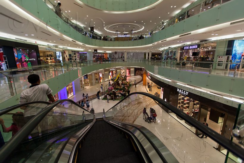 A bit on the brighter side - Ciputra World Shopping Plaza.