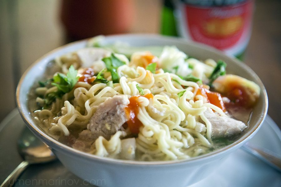 Soto Ayam - there is nothing better for breakfast in Indonesia.