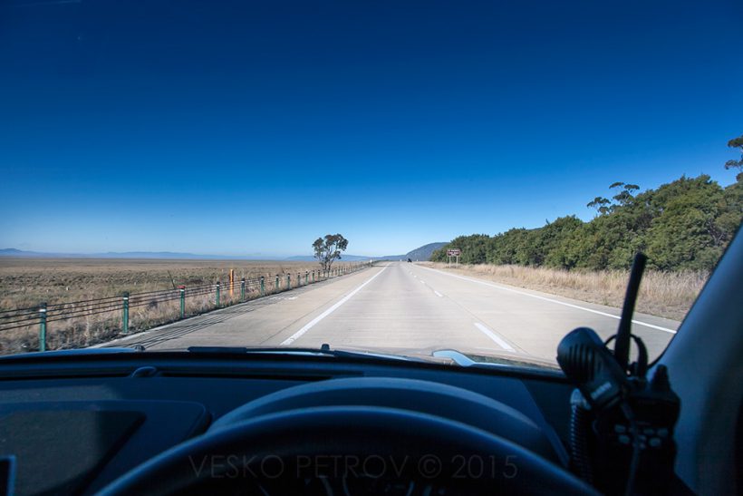 I love this stretch of the road to Canberra around Lake George. I don't remember seeing water in this lake.