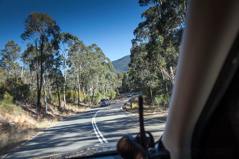 Driving in a convoy - I realize it is not that bad.