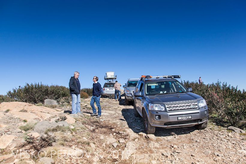 Nick and Mike on top of Mt Coree.