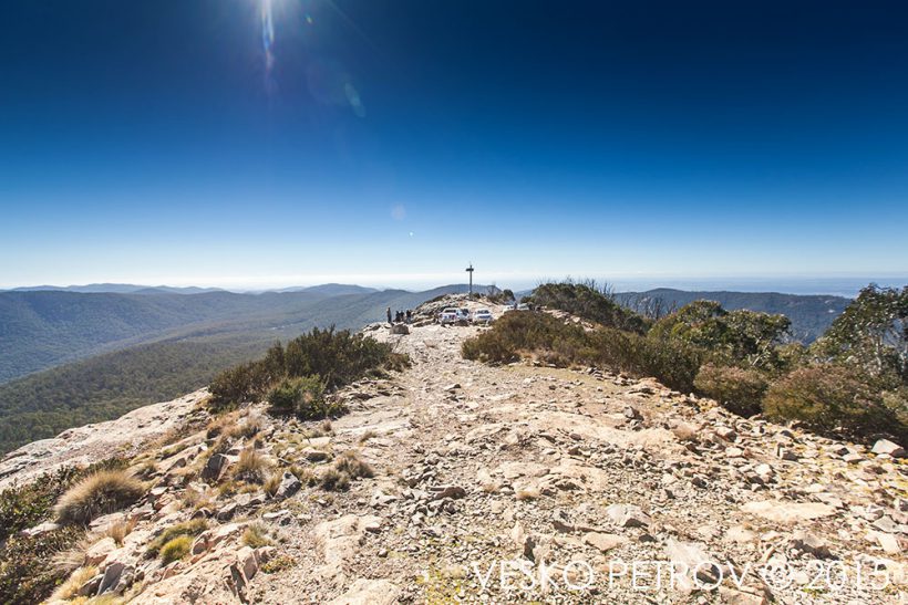 Mt Coree, the long shot from the top.