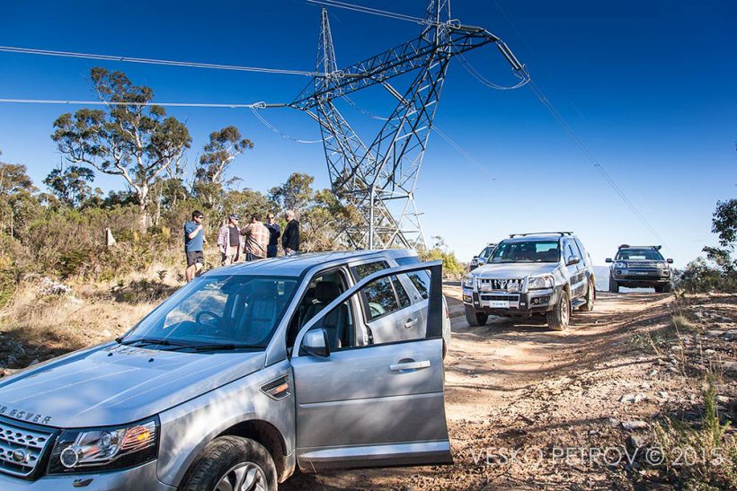 Powerline Trail break.