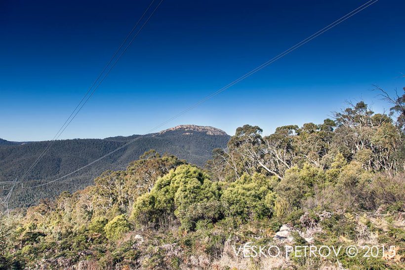 Mt Coree in the distance. Cant believe we were there just moments ago.