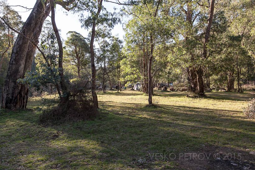 Our camp from a distance.