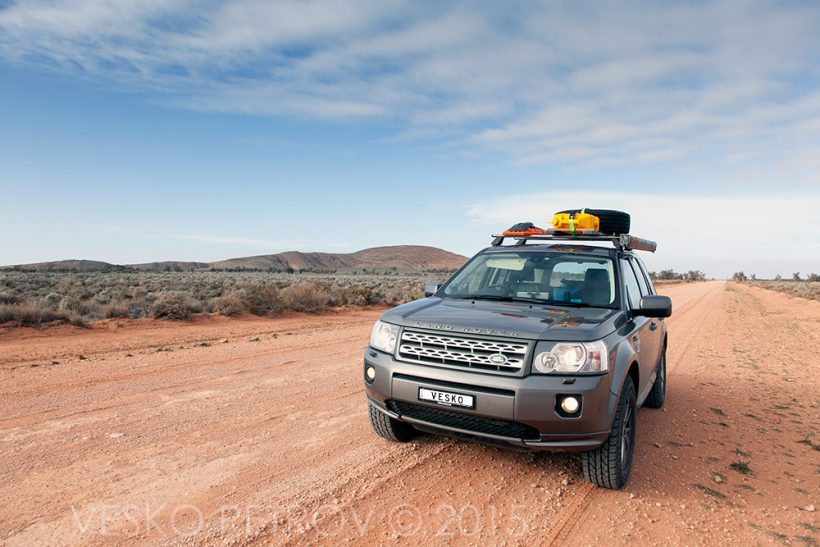 Along the Yunta to Arkaroola Road.