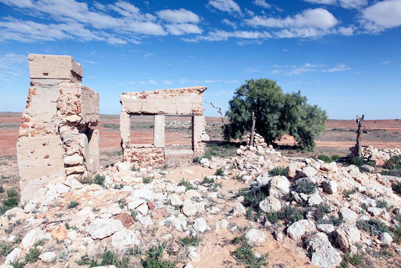 Old Mulka ruins.