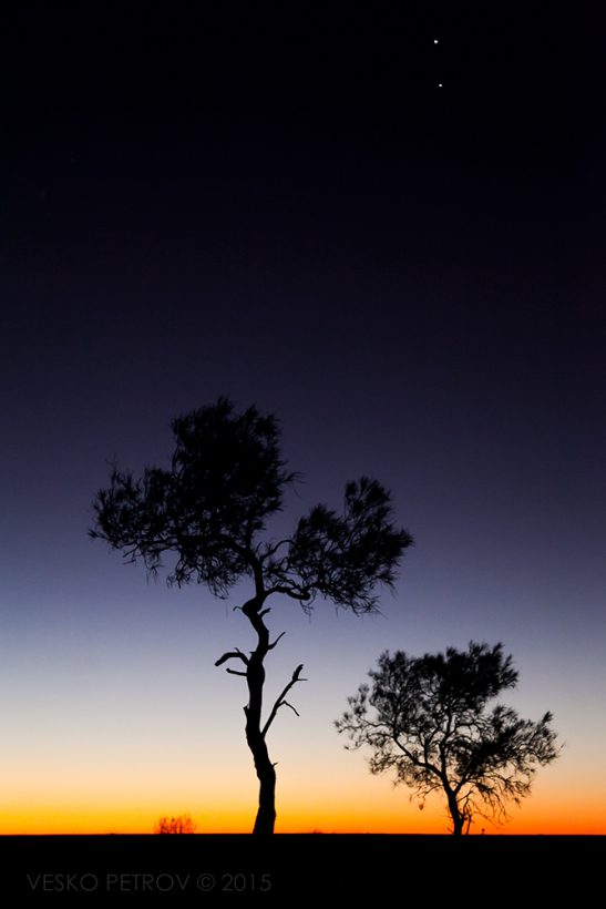 Sunset at my second camp.