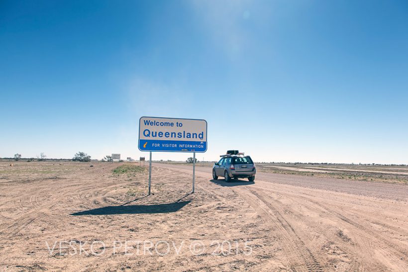 And into Queensland.