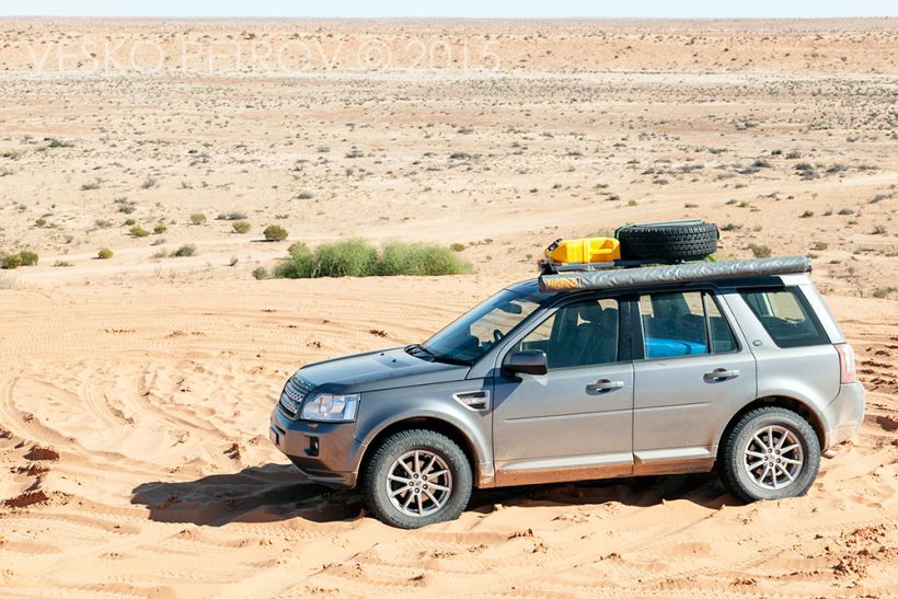 Vesko on top of Little Red.