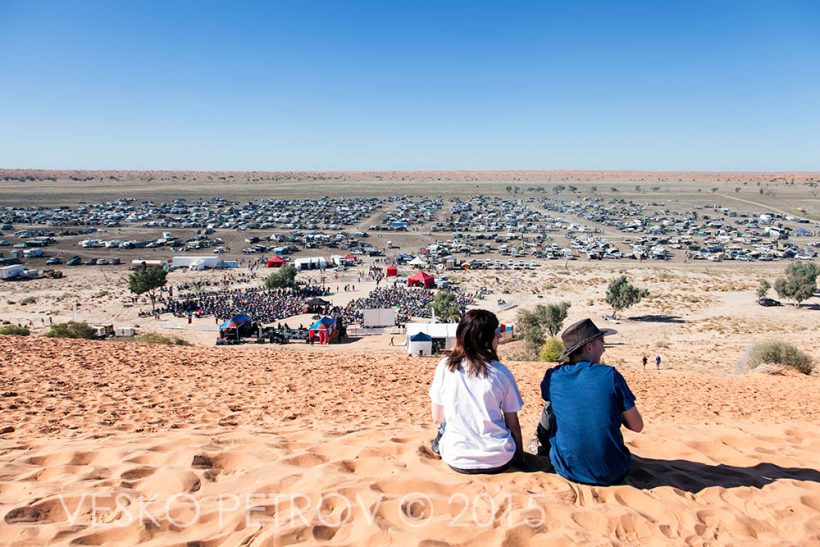 Everyone is ready for the Birdsville Big Red Bash.
