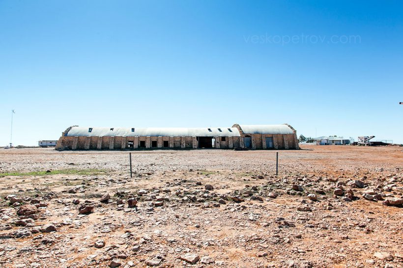 Cordillo Downs Station historical shed.